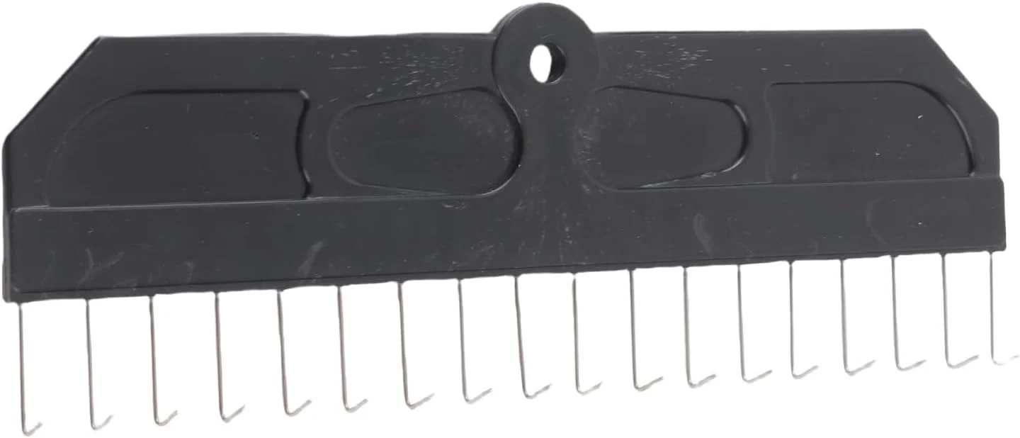 آویز وزنه با 18 قلاب، جنس فلز + پلاستیک، طراحی حرفه ای قطعات یدکی ماشین بافندگی، 19.2x6.6 سانتی متر، 46 گرم، نصب آسان، کاربردی آویز وزنه با 18 قلاب، جنس فلز + پلاستیک، طراحی حرفه ای قطعات یدکی ماشین بافندگی، 19.2x6.6 سانتی متر، 46 گرم، نصب آسان، کاربردی