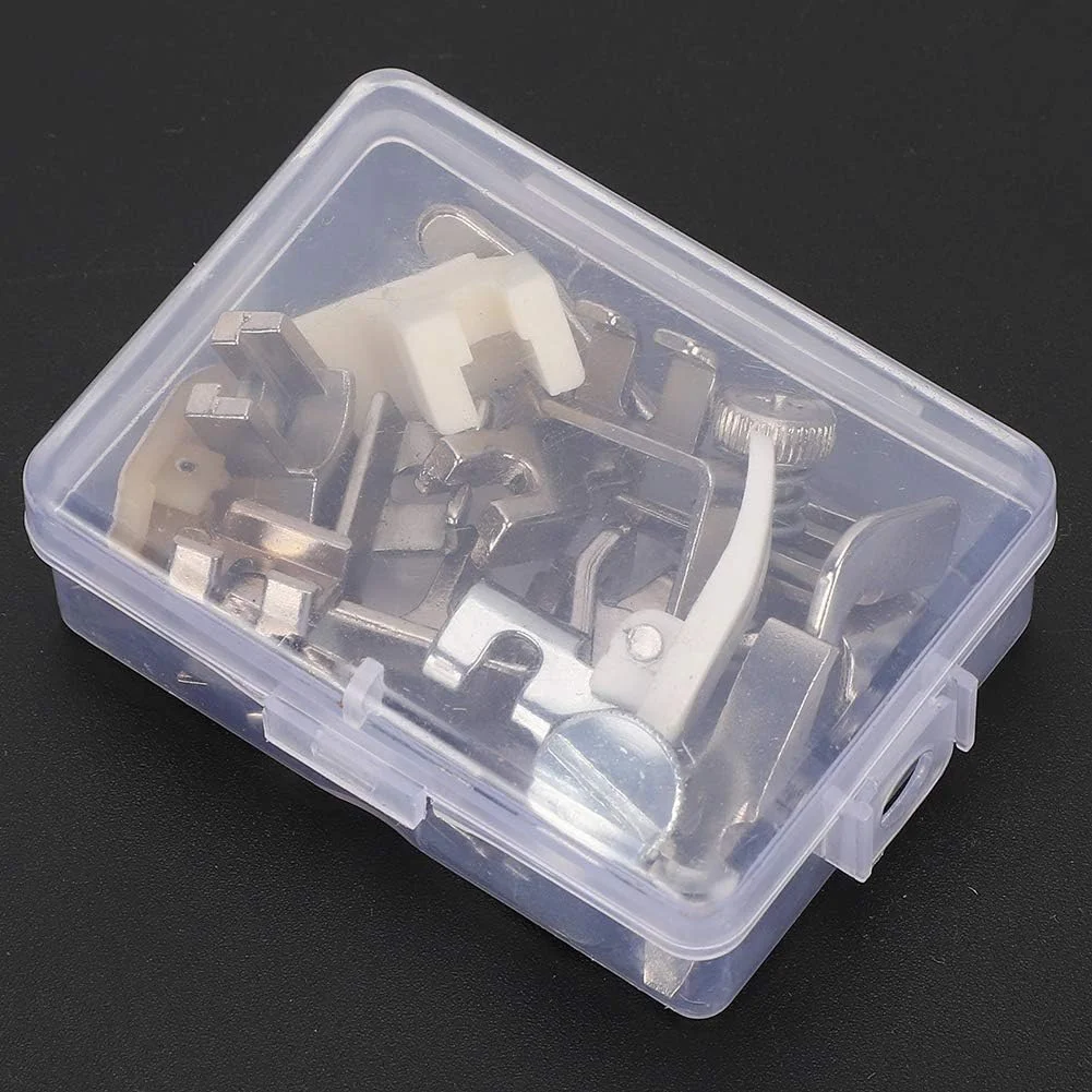 پایه های دوخت یونیورسال، قطعات جایگزین مناسب پایه های چرخ خیاطی استیل ضد زنگ برای خیاطی DIY