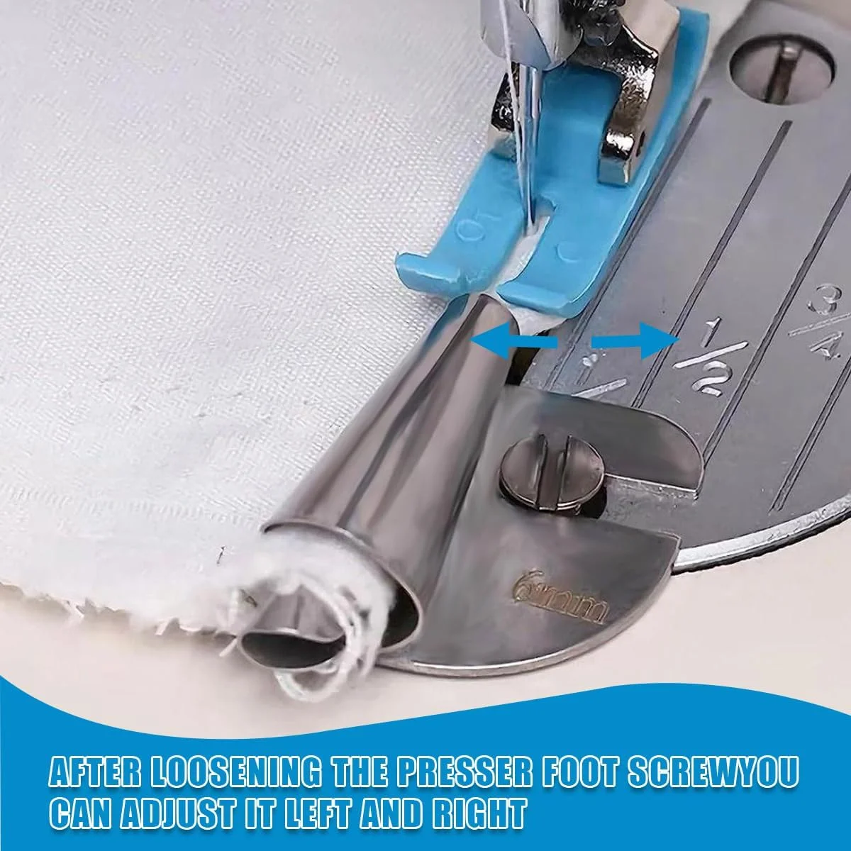 مجموعه پایه لب تو جهانی چرخ خیاطی، پایه فشار دهنده لب تو با عرض 3mm/4mm/5mm/6mm/7mm/8mm، پایه فشار دهنده چرخ خیاطی حرفه ای، پایه لب تو، پایه لب تو اسکرول منحنی صنعتی خانگی، 6 عدد مجموعه پایه لب تو جهانی چرخ خیاطی، پایه فشار دهنده لب تو با عرض 3mm/4mm/5mm/6mm/7mm/8mm، پایه فشار دهنده چرخ خیاطی حرفه ای، پایه لب تو، پایه لب تو اسکرول منحنی صنعتی خانگی، 6 عدد