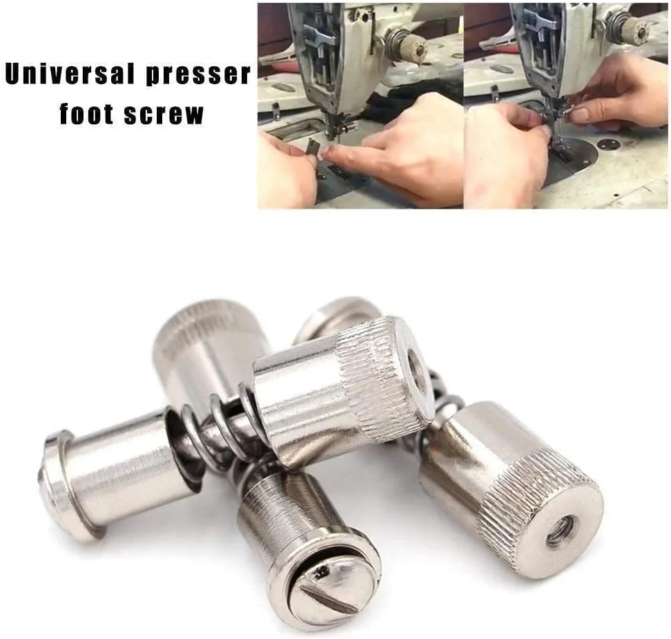 پیچ پایه فشاری جایگزین تخت جهانی خودرو، قطعات ماشین فشاری بالایی با کمک سریع، ابزار صنعتی پایه چرخ خیاطی