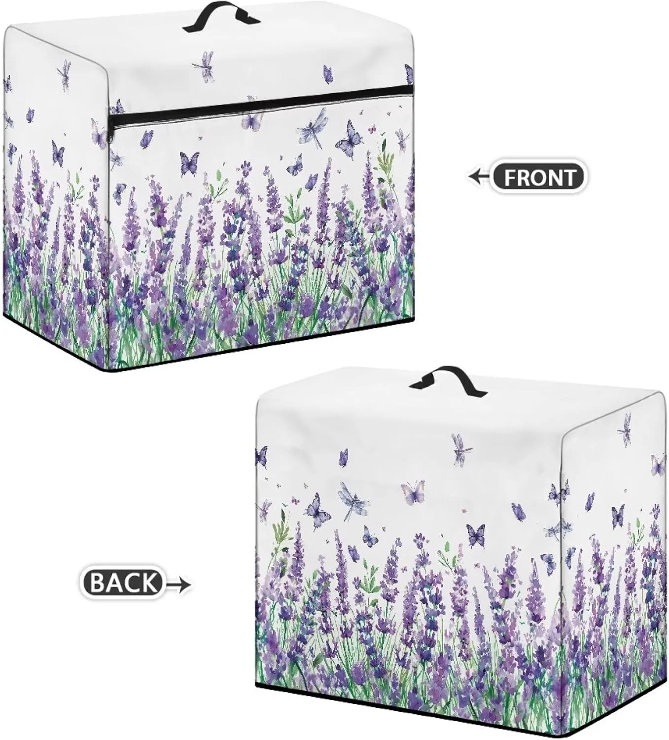 روکش گرد و غبار چرخ خیاطی Uorisanigo با جیب نگهداری، یاسی بنفش، روکش محافظ جهانی برای اکثر چرخ خیاطی های استاندارد، لوازم جانبی تزئینی محافظ روکش گرد و غبار چرخ خیاطی Uorisanigo با جیب نگهداری، یاسی بنفش، روکش محافظ جهانی برای اکثر چرخ خیاطی های استاندارد، لوازم جانبی تزئینی محافظ