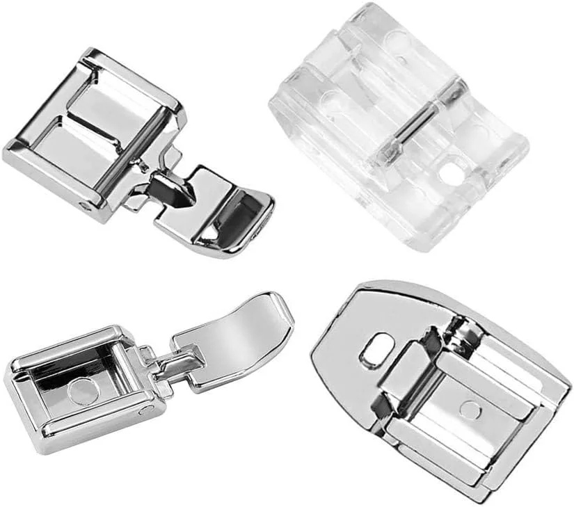 کیت پایه زیپ یونیورسال - 4 عدد پایه زیپ استاندارد و مخفی برای چرخ خیاطی های پایه کوتاه (سینگر، برادر، ژانومه، جوکی) - لوازم جانبی ضروری خیاطی کیت پایه زیپ یونیورسال - 4 عدد پایه زیپ استاندارد و مخفی برای چرخ خیاطی های پایه کوتاه (سینگر، برادر، ژانومه، جوکی) - لوازم جانبی ضروری خیاطی