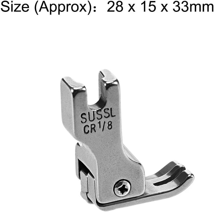 پایه دوخت جبرانی سمت راست #CR uxcell مناسب برای چرخ خیاطی های صنعتی (1/8 اینچ)