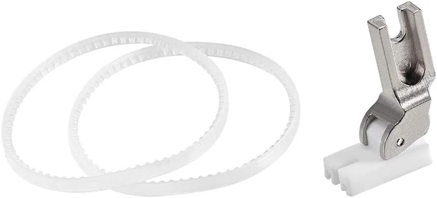 پایه دوخت حلقه نایلونی چرخ خیاطی صنعتی #T35 uxcell برای پایه بلند، سفید