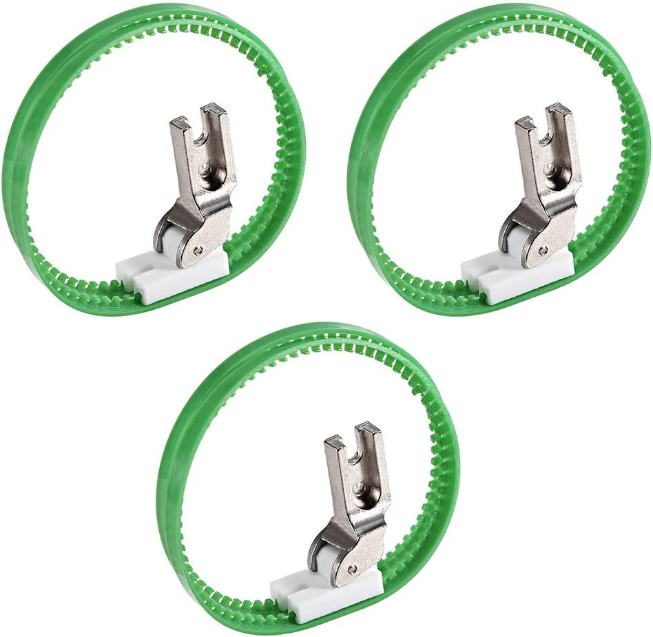 پایه دوخت حلقه نایلونی چرخ خیاطی صنعتی #T35 uxcell برای پایه بلند، 3 عدد پایه دوخت حلقه نایلونی چرخ خیاطی صنعتی #T35 uxcell برای پایه بلند، 3 عدد