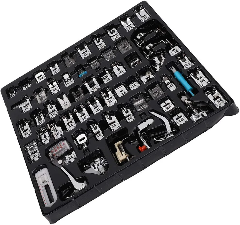 مجموعه پایه های چرخ خیاطی خانگی، لوازم جانبی چرخ خیاطی، قطعه چند منظوره چرخ خیاطی لبه دوزی