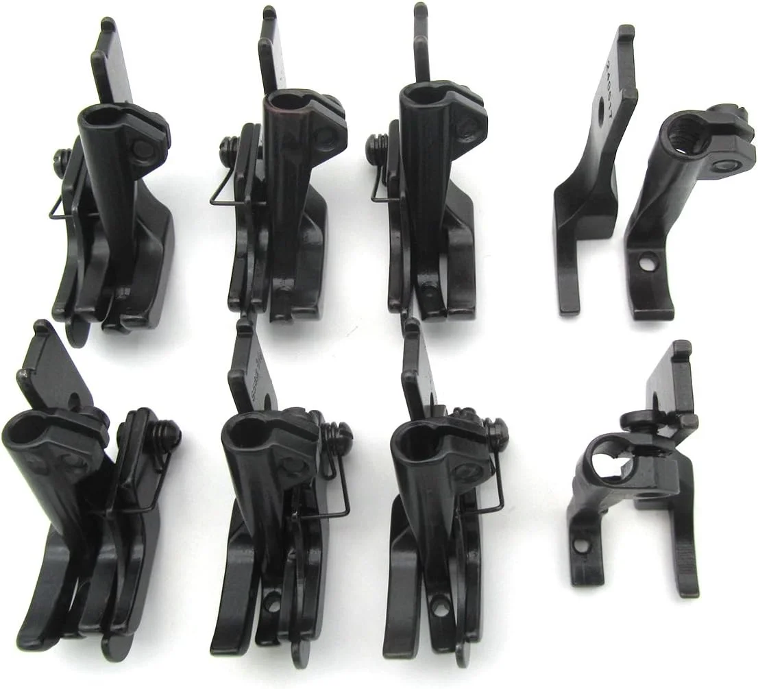 CKPSMS brand -#KP-WF8 8SET پایه های دوخت راه رونده سازگار با/جایگزین برای برندهای JUKI، CONSEW، SINGER، BROTHER، چرخ خیاطی صنعتی (KP-WF8)