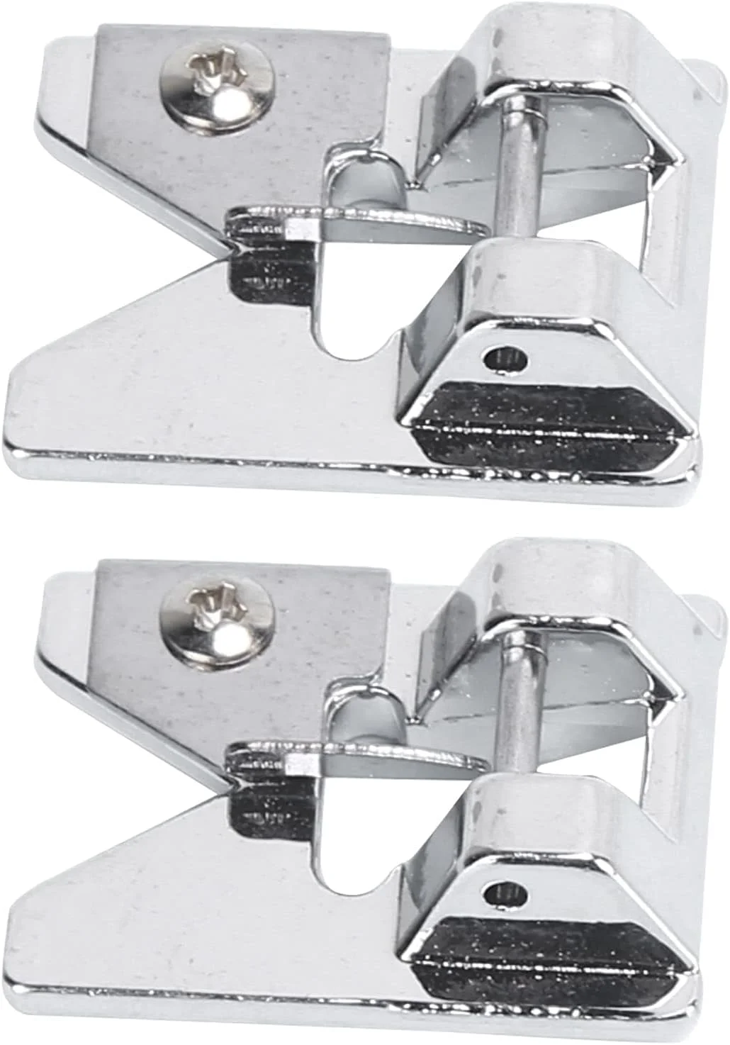 خط کش راهنمای درز و پایه های دوخت، 2 عدد پایه فشاری استیل ضد زنگ برای دوخت خانگی