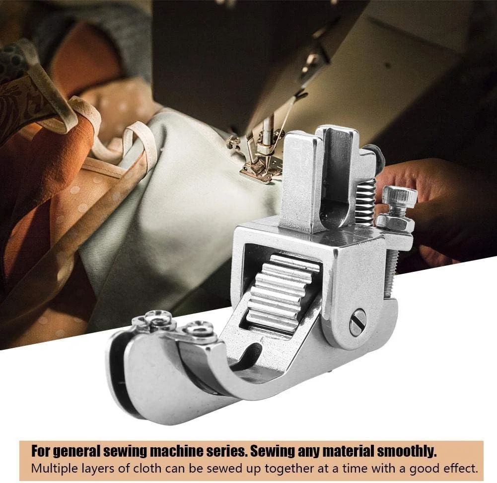 پایه دوخت غلطکی قابل تنظیم برای چرخ خیاطی، مناسب چرم، پارچه ضخیم و انواع پارچه