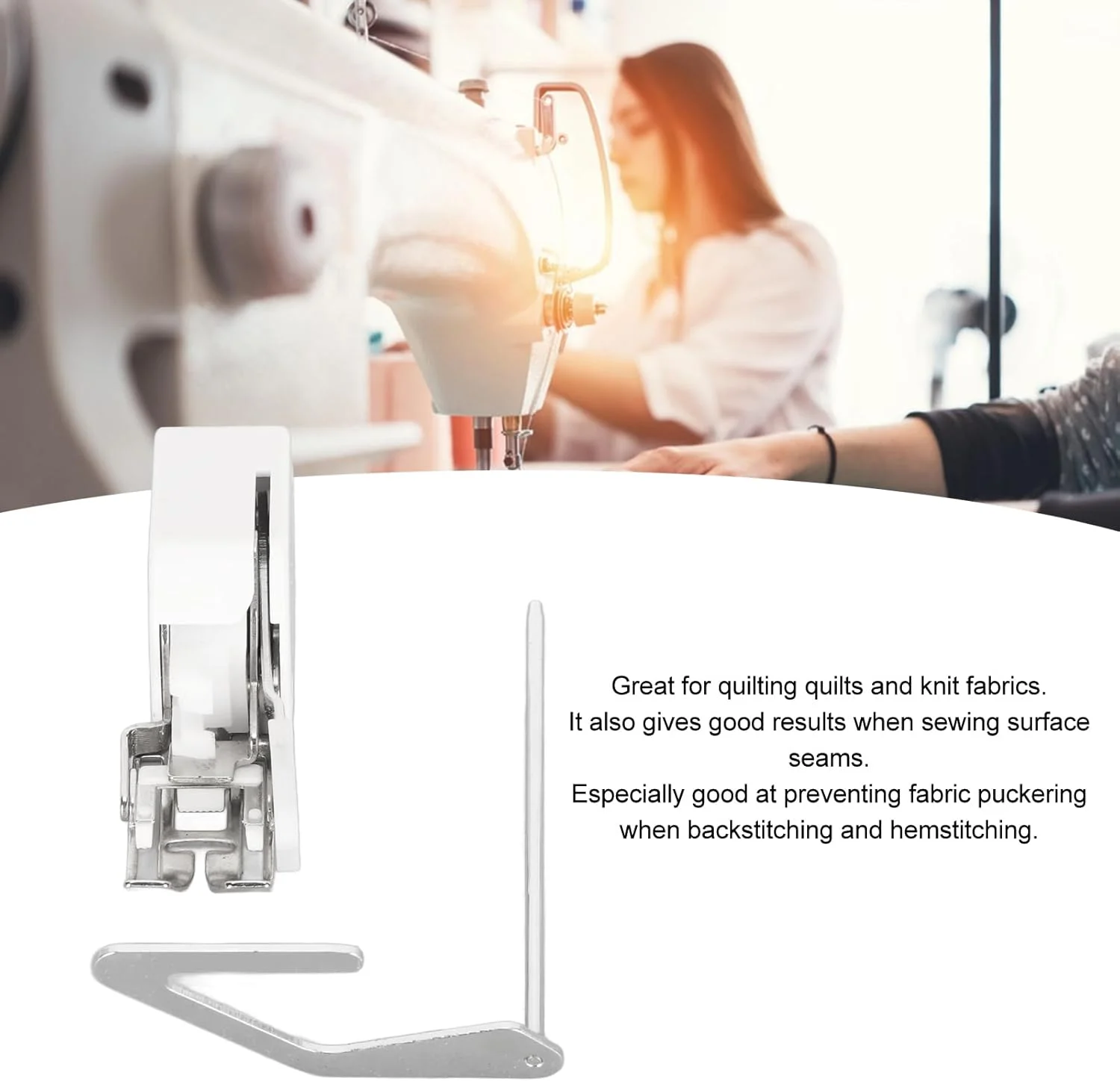 پایه راه رفتن با انگشت باز برای لحاف دوزی و خیاطی، پایه فشار هماهنگ با تغذیه یکنواخت، خیاطی آسان پایه راه رفتن با انگشت باز برای لحاف دوزی و خیاطی، پایه فشار هماهنگ با تغذیه یکنواخت، خیاطی آسان