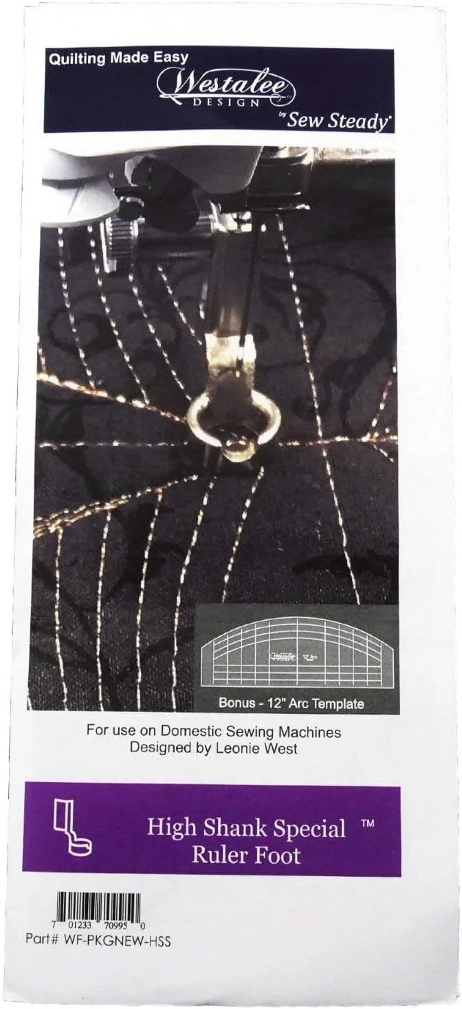 مجموعه شروع پایه خط کش Sew Steady Westalee Design مخصوص ساق بلند