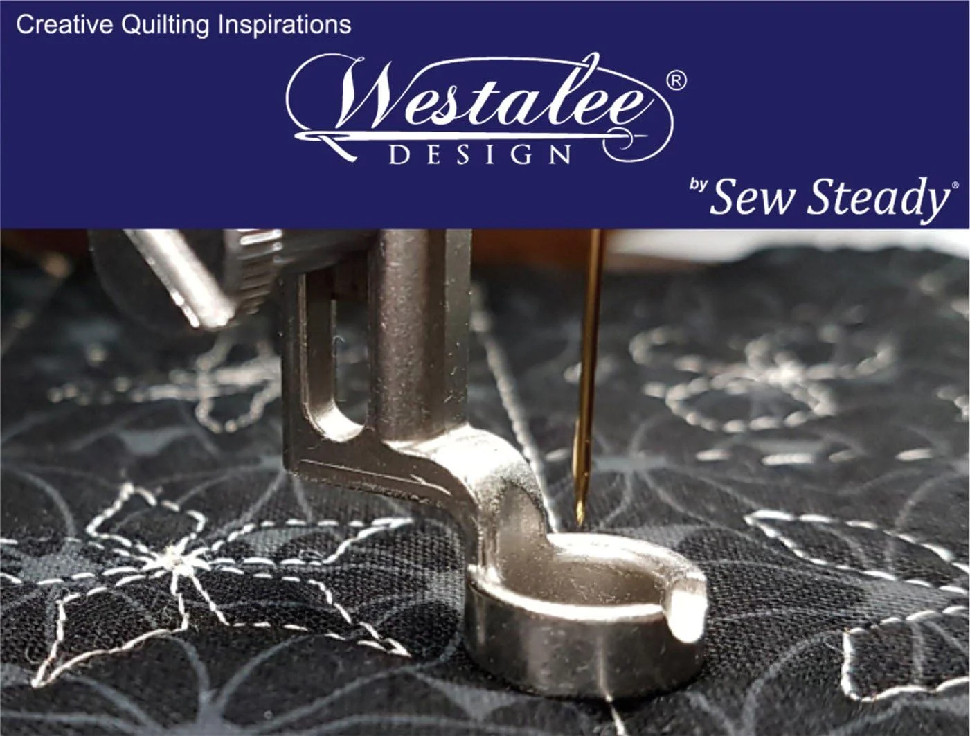 پایه خط کش مخصوص با ساق بلند Westalee Designs به همراه شابلون کمانی 4.5 میلی‌متری برای دایره 12 اینچی