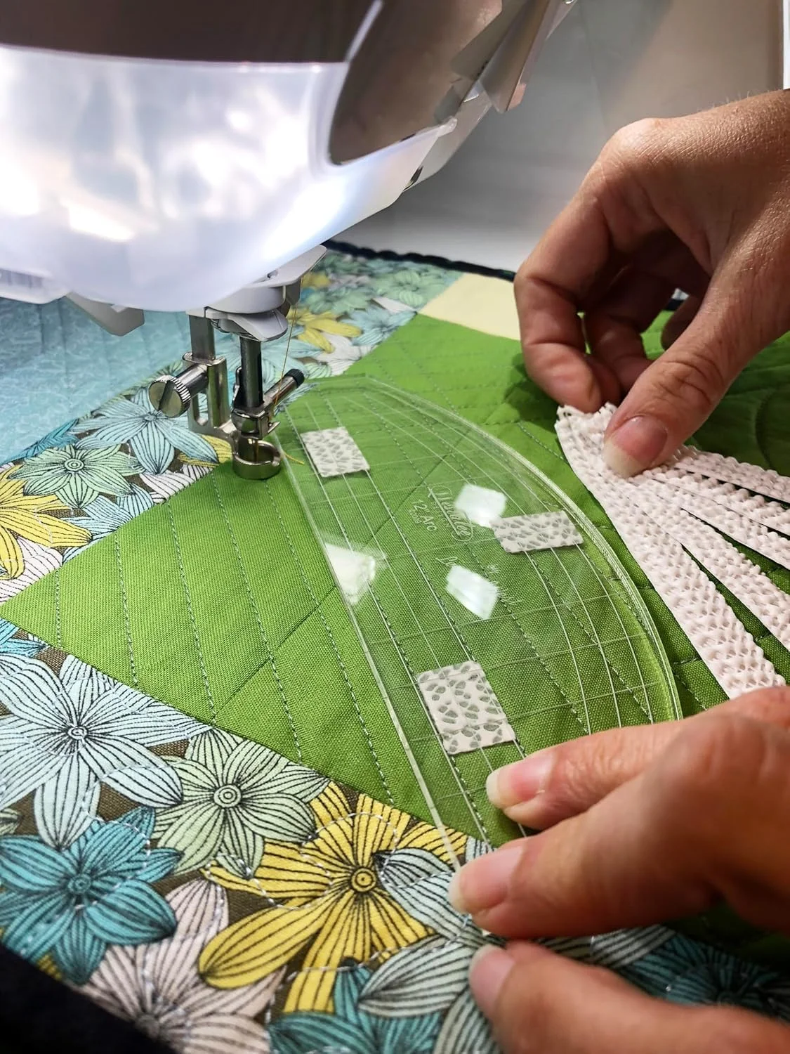 مجموعه شروع پایه خط کش Westalee Design Sew Steady ساق کوتاه