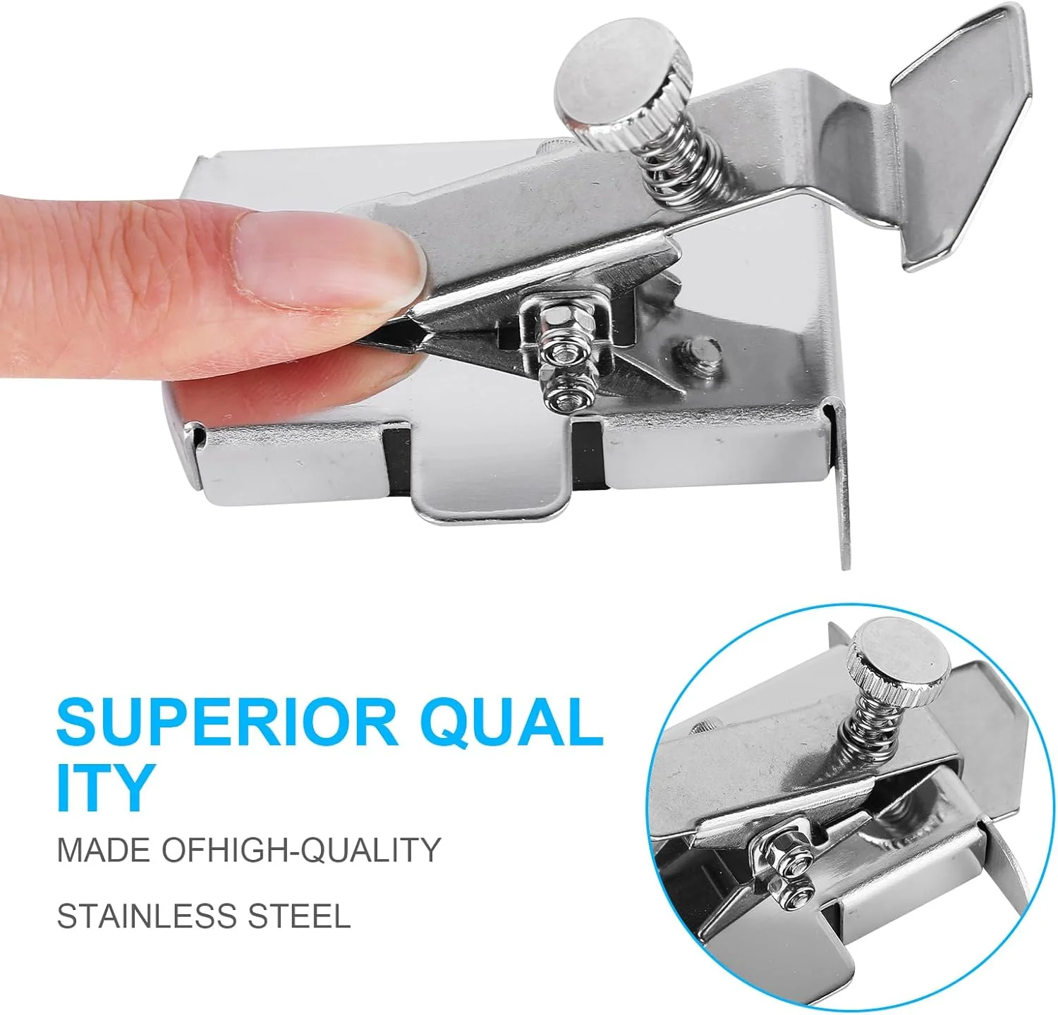 راهنمای درز مغناطیسی برای چرخ خیاطی، 2 عدد راهنمای خیاطی مغناطیسی، خط کش راهنمای درز برای چرخ خیاطی جهانی، لوازم جانبی خیاطی