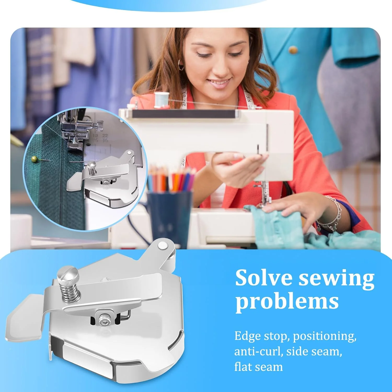 راهنمای درز مغناطیسی، لوازم جانبی چرخ خیاطی، راهنمای لبه برای چرخ خیاطی های سینگر، برادر، کاورلاک، ابزار اندازه گیری چند منظوره راهنمای درز مغناطیسی، لوازم جانبی چرخ خیاطی، راهنمای لبه برای چرخ خیاطی های سینگر، برادر، کاورلاک، ابزار اندازه گیری چند منظوره