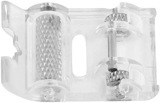 پایه غلطکی چرخ خیاطی پلاستیکی خانگی برای پارچه های کشی و چرم پایه غلطکی چرخ خیاطی پلاستیکی خانگی برای پارچه های کشی و چرم