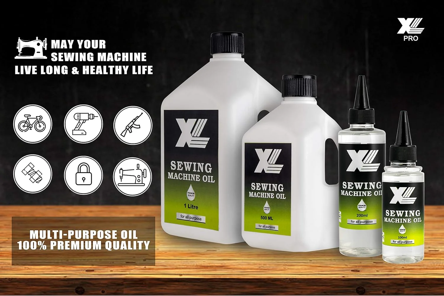 روغن روان کننده سیلیکونی چند منظوره ماشین خیاطی XL، حجم ۱۰۰ میلی لیتر