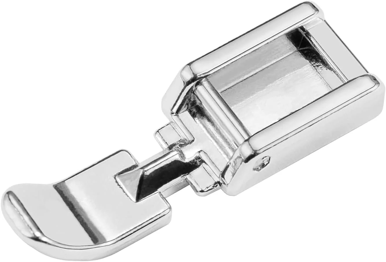 پایه زیپ دوزی باریک مناسب برای انواع چرخ خیاطی های خانگی با پایه کوتاه، قابل نصب آسان بر روی سینگر، برادر، بیبی لاک، ژانومه، کنمور، وایت، جوکی، نیو هوم، سیمپلیسیتی، النا، هاسکوارنا، برنینا یورو-پرو پایه زیپ دوزی باریک مناسب برای انواع چرخ خیاطی های خانگی با پایه کوتاه، قابل نصب آسان بر روی سینگر، برادر، بیبی لاک، ژانومه، کنمور، وایت، جوکی، نیو هوم، سیمپلیسیتی، النا، هاسکوارنا، برنینا یورو-پرو