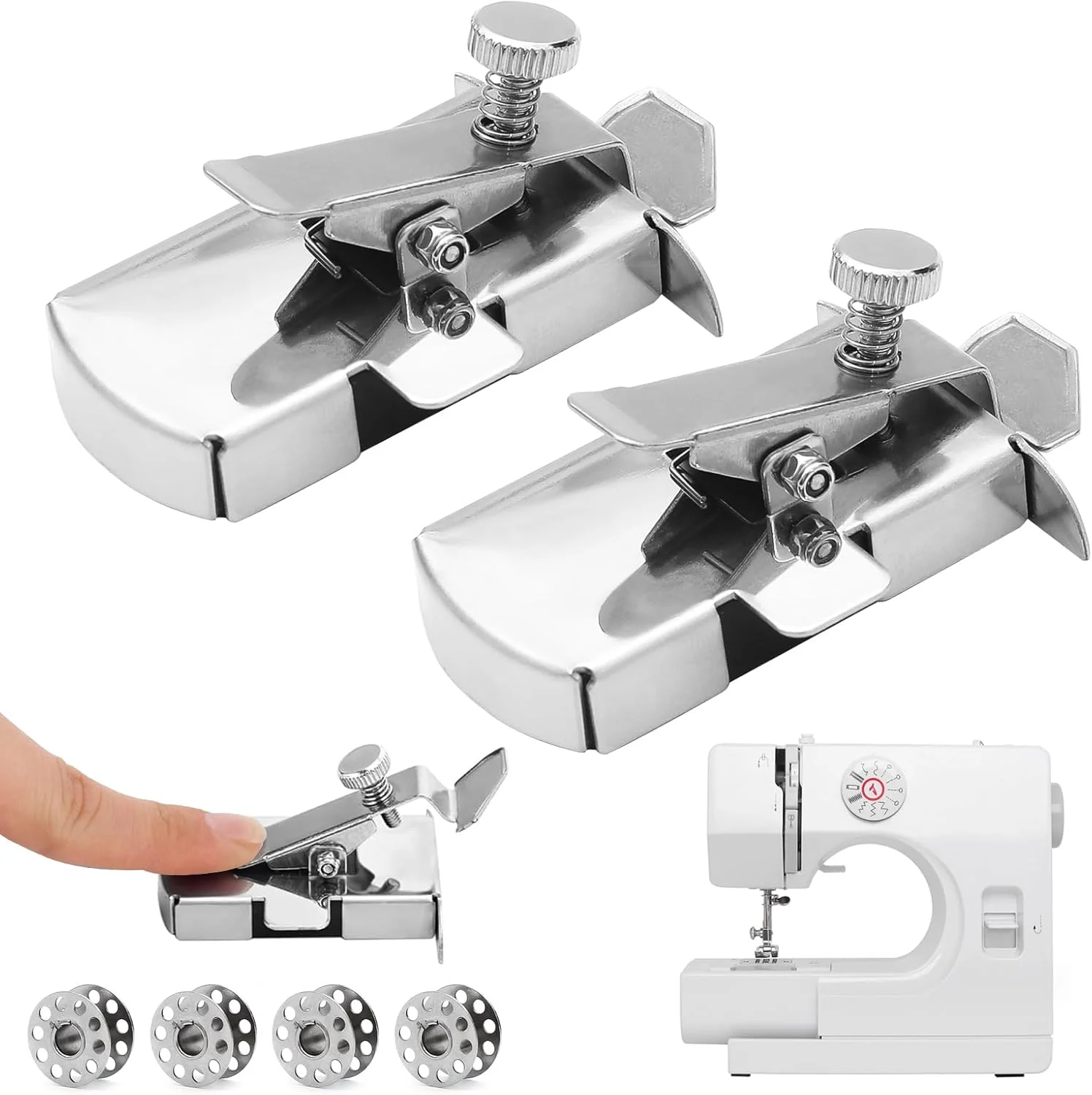 راهنمای درز مغناطیسی برای چرخ خیاطی، 2 عدد راهنمای درز چرخ خیاطی، راهنمای درز مغناطیسی، لوازم جانبی چرخ خیاطی، ابزار اندازه گیری مغناطیسی کمک کننده لبه راهنمای درز مغناطیسی برای چرخ خیاطی، 2 عدد راهنمای درز چرخ خیاطی، راهنمای درز مغناطیسی، لوازم جانبی چرخ خیاطی، ابزار اندازه گیری مغناطیسی کمک کننده لبه