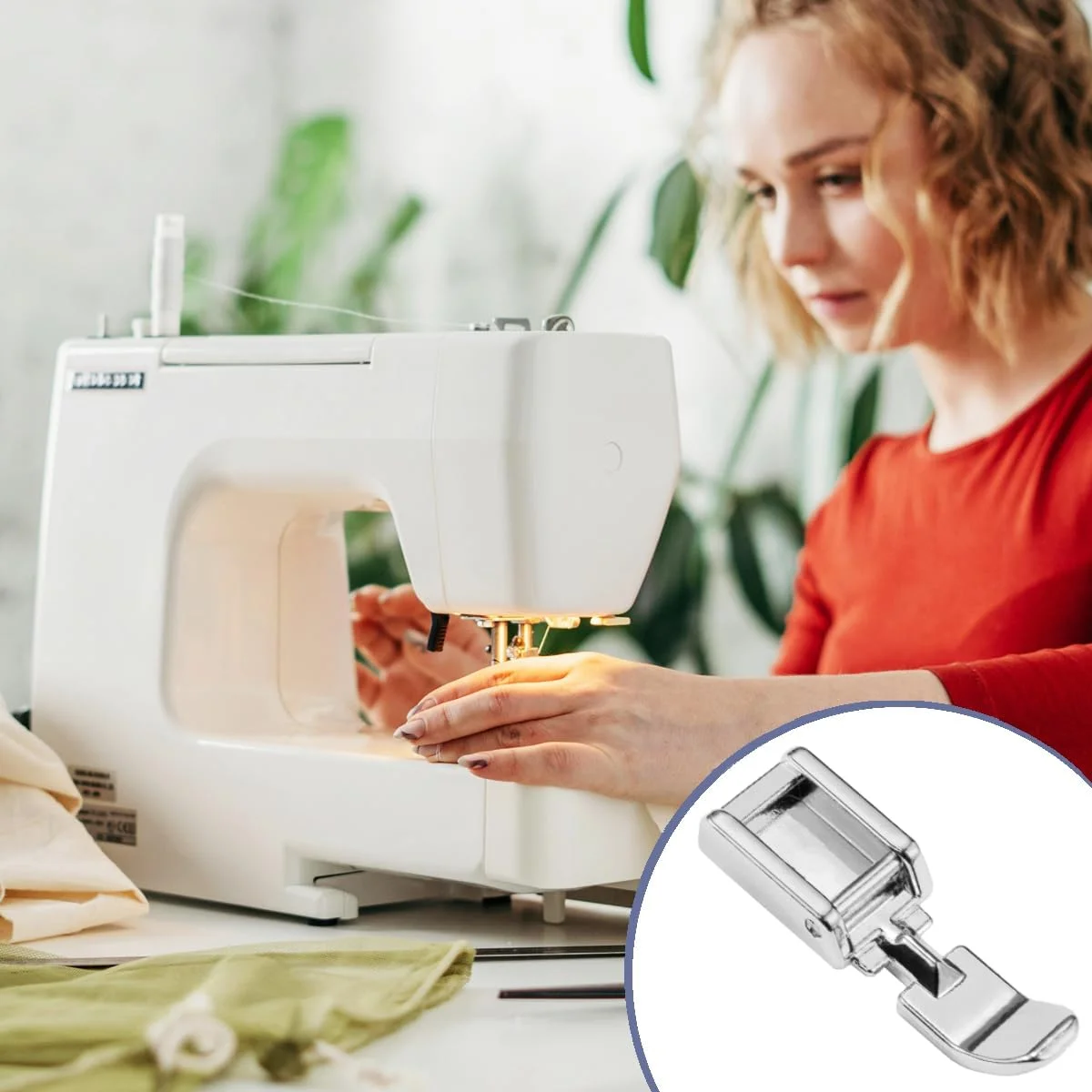 پایه زیپ دوزی باریک مناسب برای انواع چرخ خیاطی های خانگی با پایه کوتاه، قابل نصب آسان بر روی سینگر، برادر، بیبی لاک، ژانومه، کنمور، وایت، جوکی، نیو هوم، سیمپلیسیتی، النا، هاسکوارنا، برنینا یورو-پرو پایه زیپ دوزی باریک مناسب برای انواع چرخ خیاطی های خانگی با پایه کوتاه، قابل نصب آسان بر روی سینگر، برادر، بیبی لاک، ژانومه، کنمور، وایت، جوکی، نیو هوم، سیمپلیسیتی، النا، هاسکوارنا، برنینا یورو-پرو