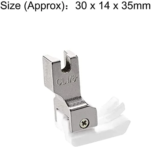 پایه دوخت لبه دوز یک طرفه 1/8 اینچی مناسب برای چرخ خیاطی های صنعتی تک سوزنه، سینگر و سایر چرخ ها (42d57 f21e5 964ae 85679 b415e 48a9f)