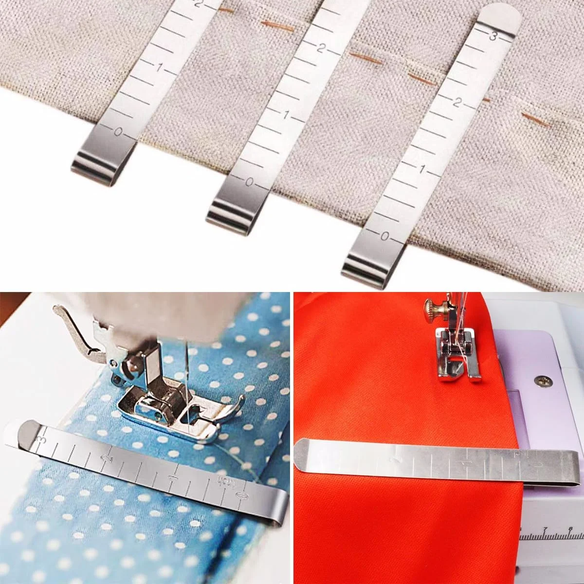 ست پایه لب تو XQIGI، 8 عددی، پایه دوخت لبه باریک و پهن، 6 سایز، به همراه 2 گیره خیاطی، مناسب برای استفاده در چرخ خیاطی های خانگی با پایه کوتاه Brother Singer Janome ست پایه لب تو XQIGI، 8 عددی، پایه دوخت لبه باریک و پهن، 6 سایز، به همراه 2 گیره خیاطی، مناسب برای استفاده در چرخ خیاطی های خانگی با پایه کوتاه Brother Singer Janome