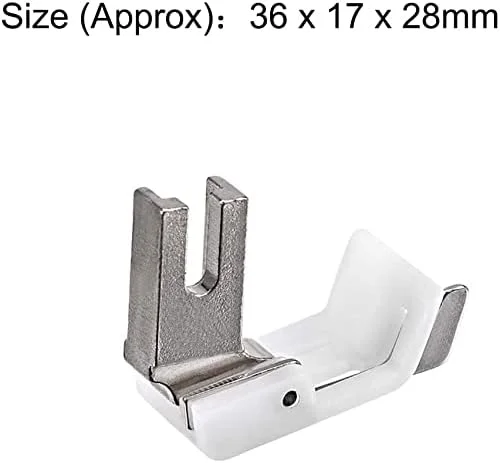 پایه دو سوزنه لولایی 1/4 اینچی مناسب برای چرخ خیاطی های صنعتی - راهنمای سمت چپ 0.1 پایه دو سوزنه لولایی 1/4 اینچی مناسب برای چرخ خیاطی های صنعتی - راهنمای سمت چپ 0.1