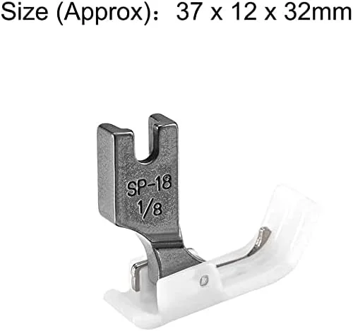 پایه دوخت لبه دار لولایی چرخ خیاطی صنعتی با راهنمای سمت راست 3 میلی متری پایه دوخت لبه دار لولایی چرخ خیاطی صنعتی با راهنمای سمت راست 3 میلی متری