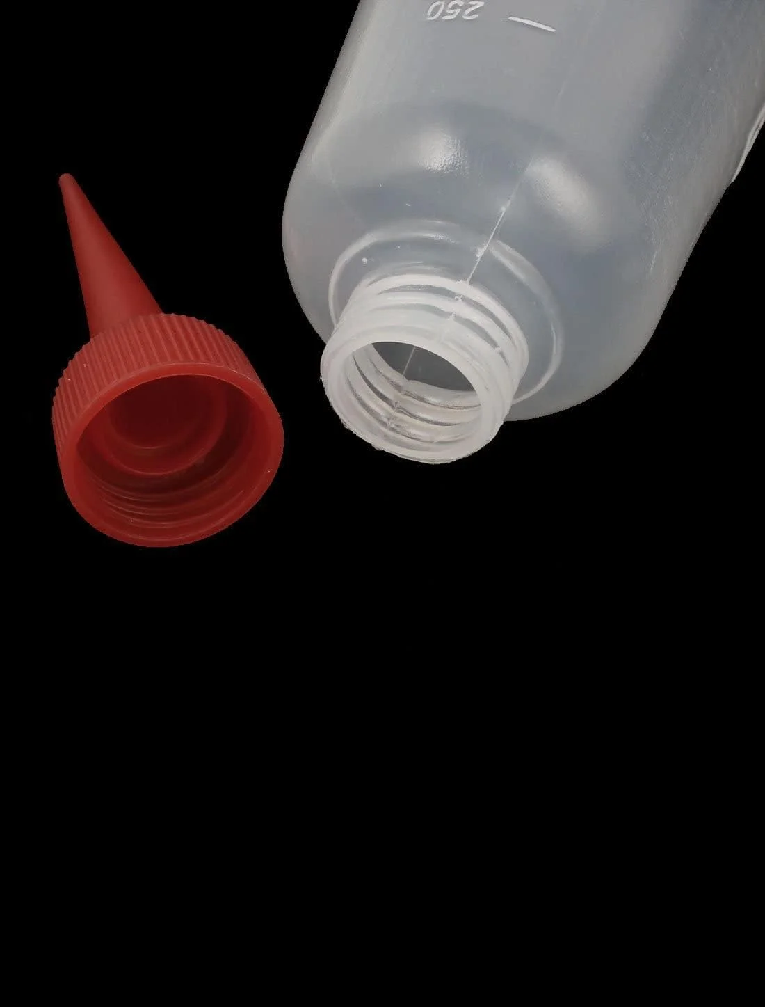 XYWHPGV ده عددی بطری روغن مایع ماشین آلات صنعتی 250 میلی لیتر شفاف سفید قرمز (b1e31 6d3ed b0853 67da4 bb1ed 15283