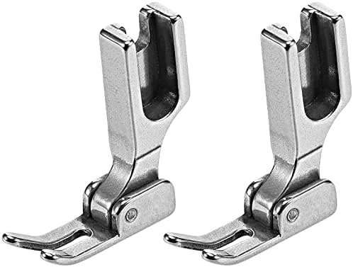 پایه باریک لبه دوز سمت راست XYWHPGV #P58N، پایه چرخ خیاطی صنعتی لولایی فولادی 2 عددی (03697 e442a 0dd1f 16179 95b2c 4e9f8