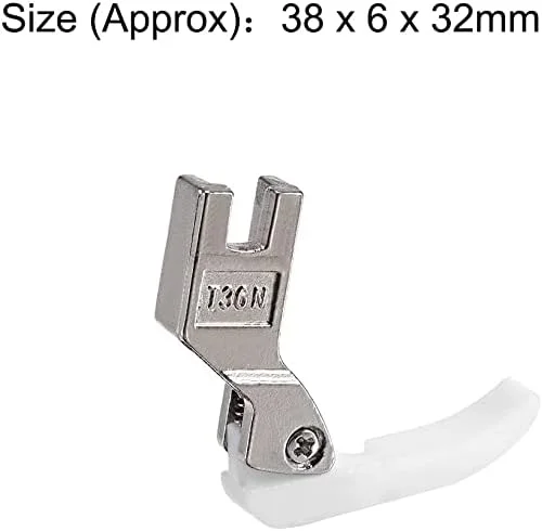 پایه باریک زیپ دوزی XYWHPGV #T36N با کف پلاستیکی مناسب برای اکثر چرخ خیاطی های صنعتی - سفید (12e0f 39b24 bae23 a495e 52695 4388a)