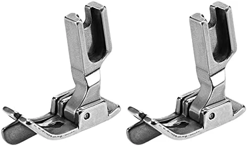 پایه دوخت لبه دار لولایی صنعتی XYWHPGV #SP-18L با راهنمای سمت چپ 3 میلی متر، 2 عدد