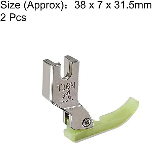 پایه باریک زیپ دوزی XYWHPGV #T36N با کف پلاستیکی مناسب برای اکثر چرخ خیاطی های صنعتی - 2 عدد (f0e3a bcac7 7a9a8 b454c a9c8e a411e)