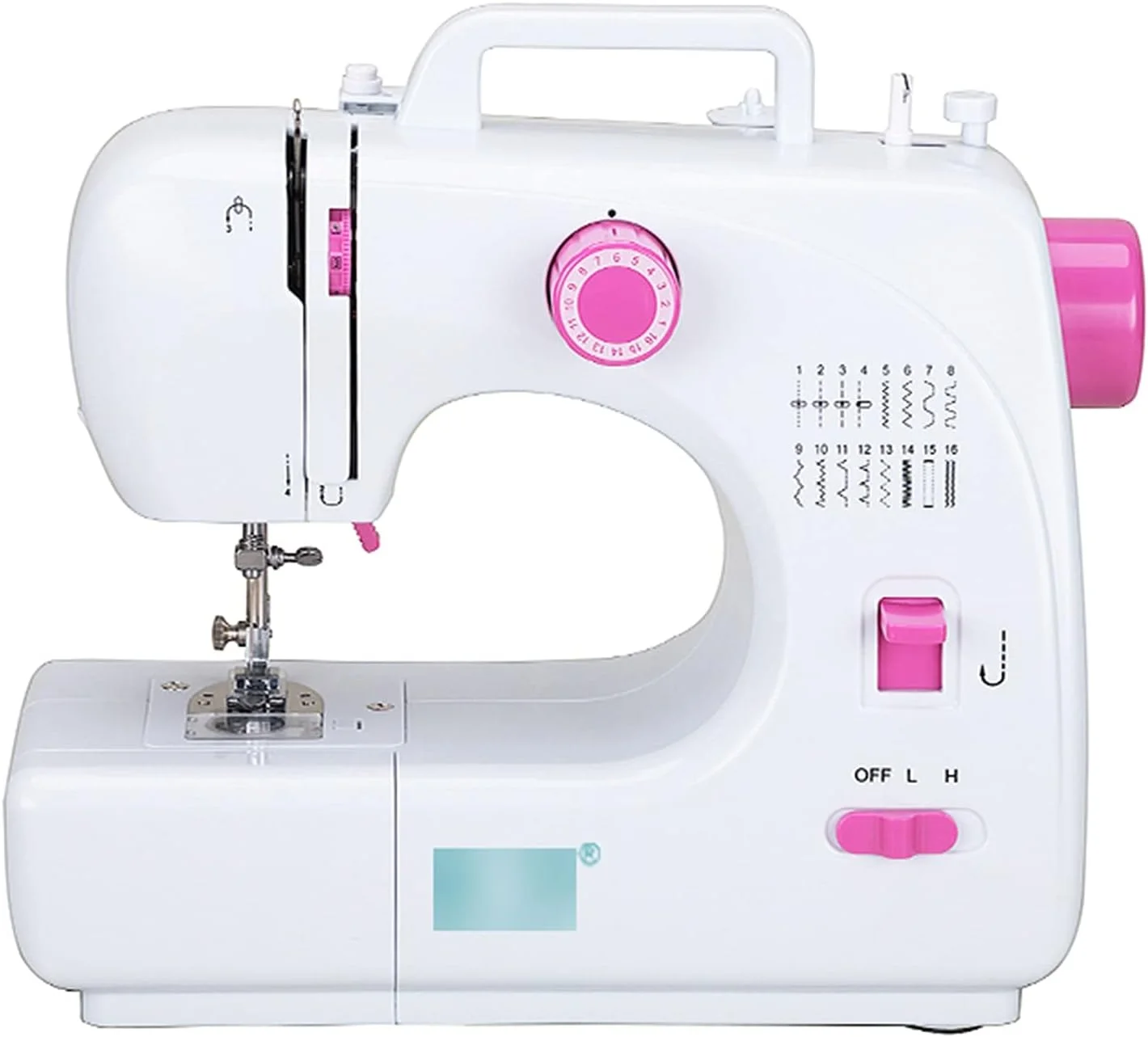 چرخ خیاطی کوچک xYzlxtC، دارای 12 مدل دوخت داخلی، 2 سرعت نخ دوتایی، چرخ خیاطی قابل حمل برای مبتدیان چرخ خیاطی کوچک xYzlxtC، دارای 12 مدل دوخت داخلی، 2 سرعت نخ دوتایی، چرخ خیاطی قابل حمل برای مبتدیان