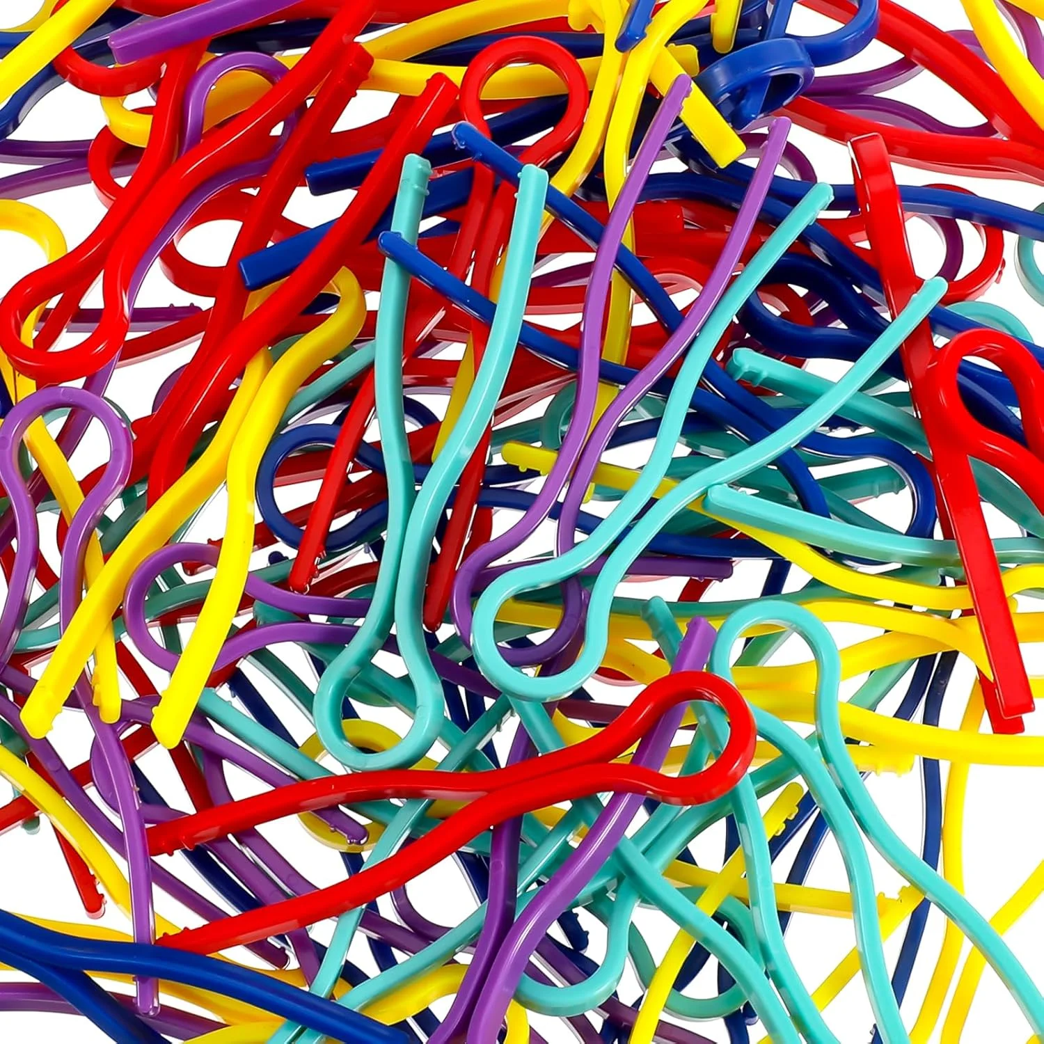 YBEATY 100 عدد گیره نگهدارنده نخ ماسوره، ابزار ماسوره تطبیقی پلاستیکی گلدوزی، لوازم لحاف دوزی چرخ خیاطی، لوازم جانبی برای سازماندهی قرقره