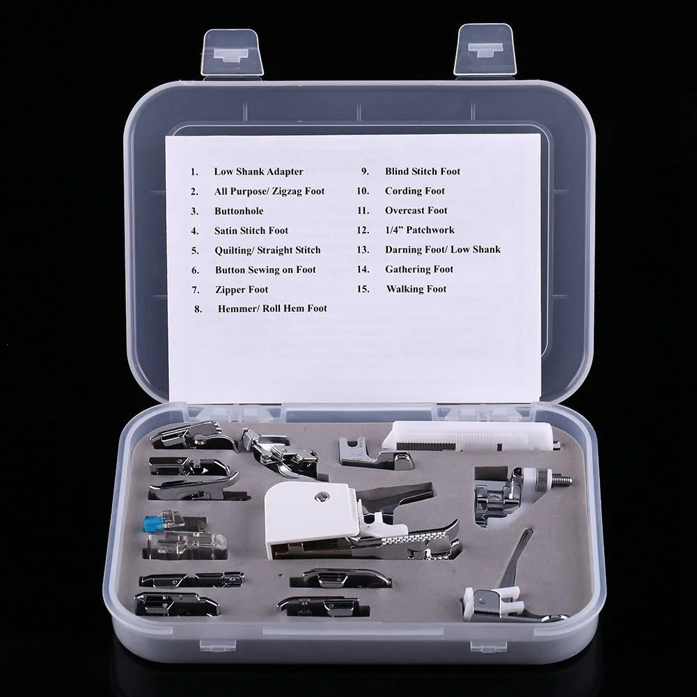 مجموعه پایه های چرخ خیاطی حرفه ای YBWL، لوازم جانبی قطعات فضای پایه برای چرخ خیاطی برقی خانگی چند منظوره