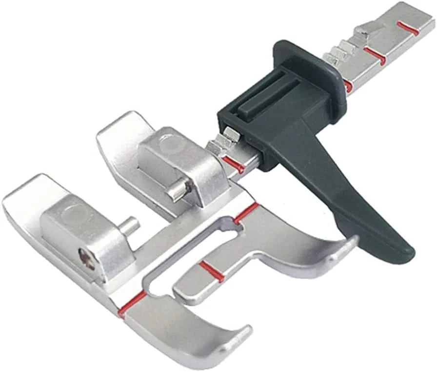 پایه دوخت لبه قابل تنظیم YEQIN مناسب برای چرخ خیاطی Pfaff با سیستم IDT مدل 820677096