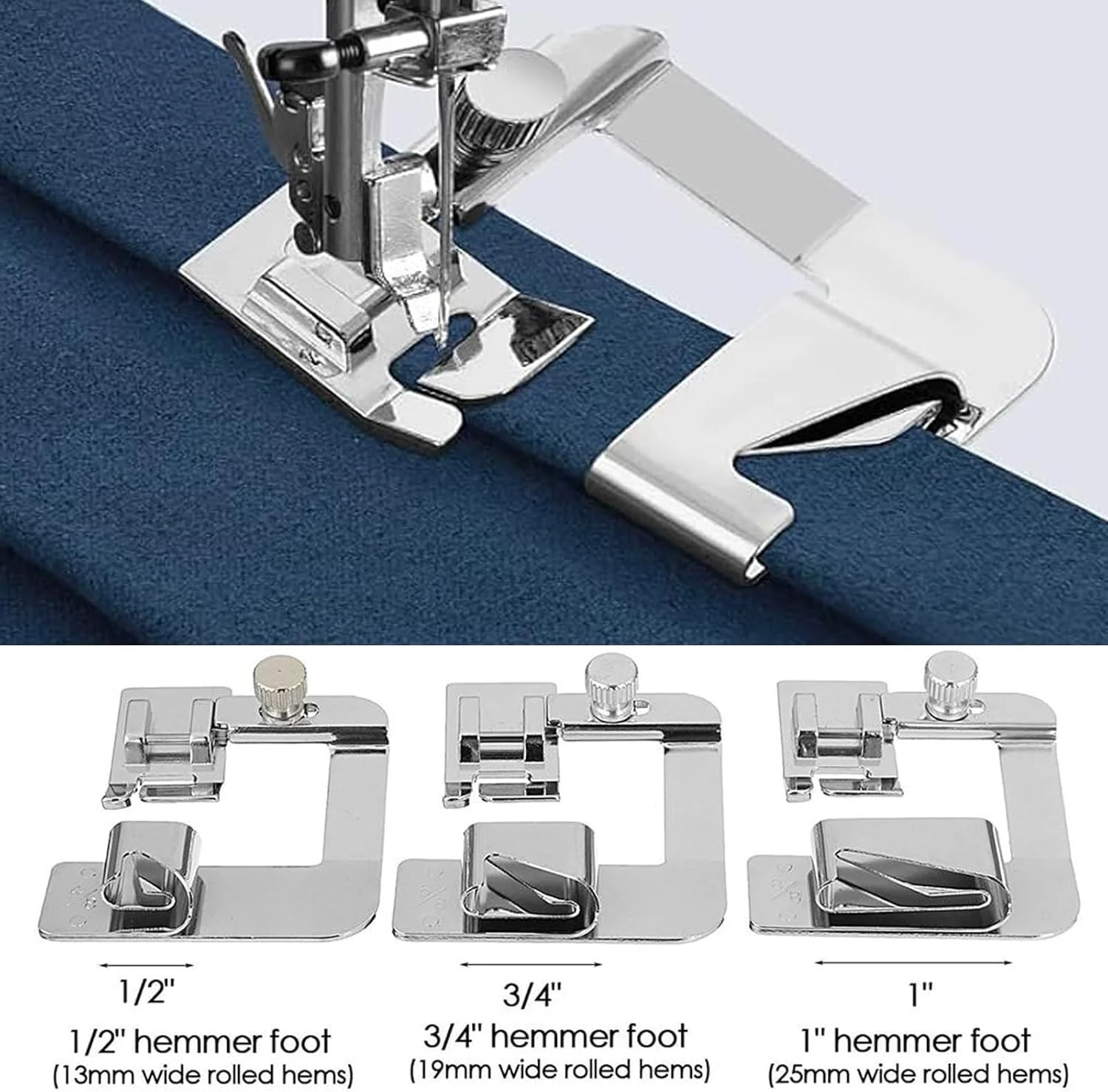 پایه لب تو (یک اینچ، 1/2 اینچ، 3/4 اینچ) سه عددی قابل تنظیم YEQIN، مناسب چرخ خیاطی های سینگر، برادر، ژانومه، بیبی لاک و جوکی پایه لب تو (یک اینچ، 1/2 اینچ، 3/4 اینچ) سه عددی قابل تنظیم YEQIN، مناسب چرخ خیاطی های سینگر، برادر، ژانومه، بیبی لاک و جوکی