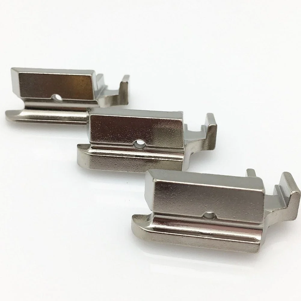 پایه دوخت مغزی دوزی بزرگ ۱/۴، ۱/۸ و ۳/۱۶ اینچ سازگار با انواع چرخ خیاطی های پایه کوتاه سینگر، برادر، بیبی لاک، یورو پرو، ژانومه، کنمور، وایت، جوکی، نیو هوم، النا و غیره