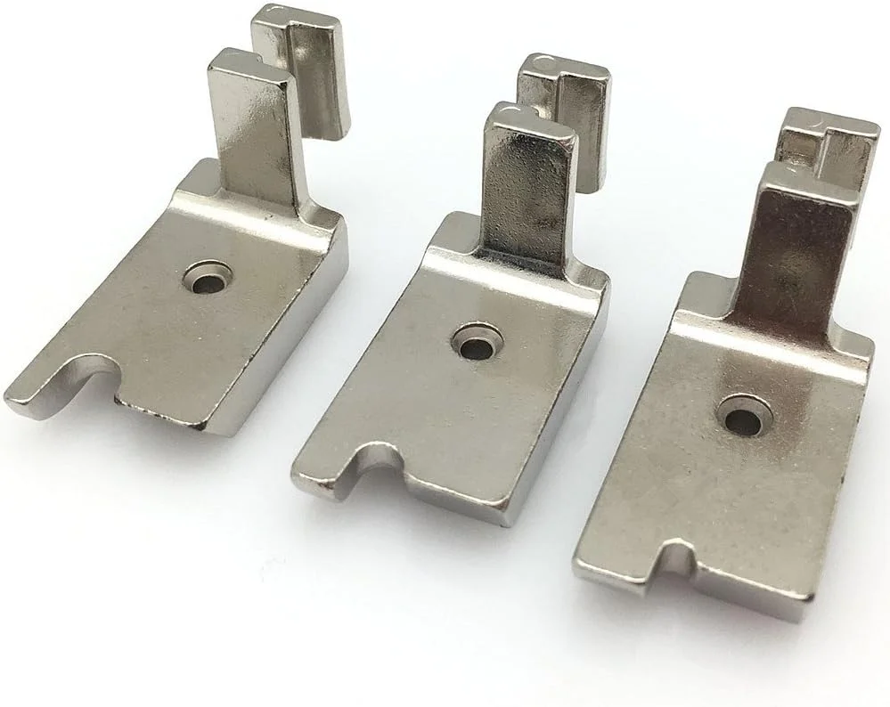 پایه دوخت مغزی دوزی بزرگ ۱/۴، ۱/۸ و ۳/۱۶ اینچ سازگار با انواع چرخ خیاطی های پایه کوتاه سینگر، برادر، بیبی لاک، یورو پرو، ژانومه، کنمور، وایت، جوکی، نیو هوم، النا و غیره