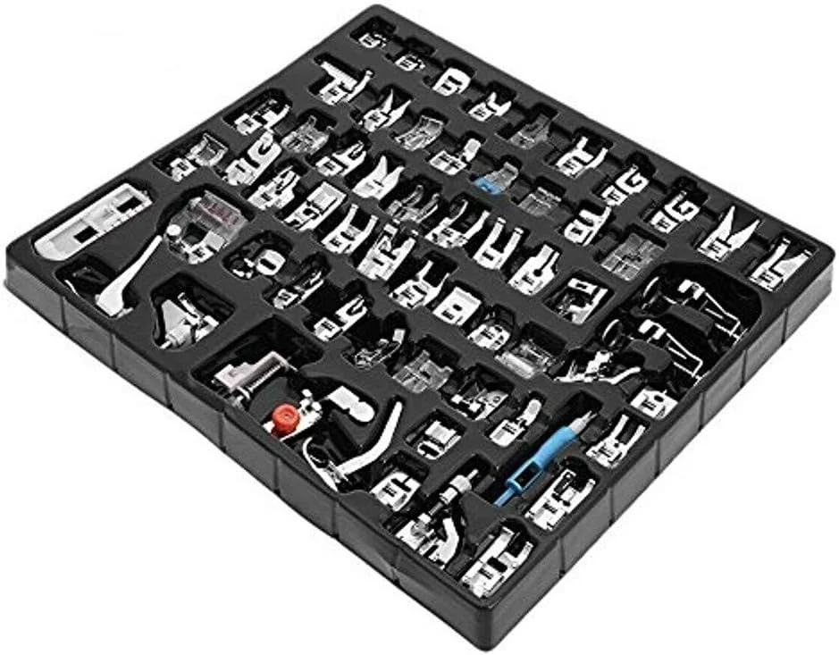 مجموعه پایه های چرخ خیاطی خانگی YEQIN برای سینگر، برادر، ژانومه، کنمور، بیبی لاک، النا، تویوتا، نیو هوم، سیمپلیسیتی و چرخ خیاطی های پایه کوتاه 62 عددی EW-46 مجموعه پایه های چرخ خیاطی خانگی YEQIN برای سینگر، برادر، ژانومه، کنمور، بیبی لاک، النا، تویوتا، نیو هوم، سیمپلیسیتی و چرخ خیاطی های پایه کوتاه 62 عددی EW-46