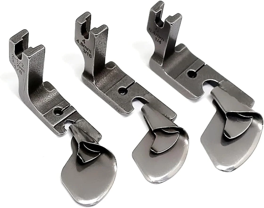 پایه لب تو (قیطان دوز) چرخ خیاطی YEQIN، ۳ عددی، مناسب برای چرخ های خیاطی برادر، جوکی، سینگر و غیره پایه لب تو (قیطان دوز) چرخ خیاطی YEQIN، ۳ عددی، مناسب برای چرخ های خیاطی برادر، جوکی، سینگر و غیره