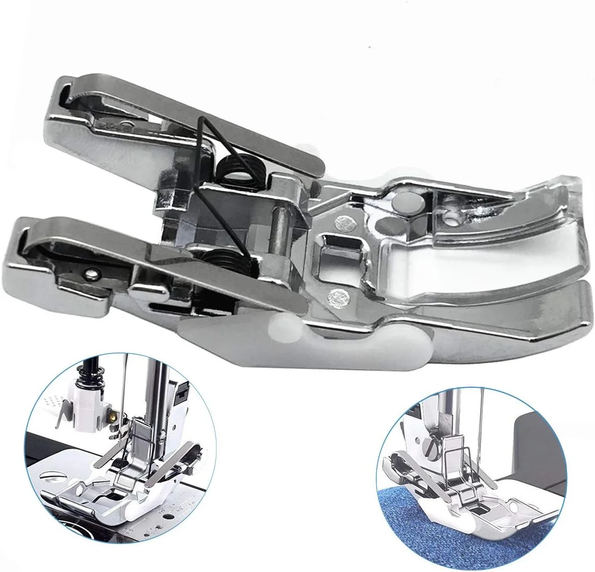 پایه راه رونده مواد ضخیم #672580-FBD10 مناسب برای چرخ خیاطی های تویوتا، برادر، سینگر و ژانومه پایه راه رونده مواد ضخیم #672580-FBD10 مناسب برای چرخ خیاطی های تویوتا، برادر، سینگر و ژانومه