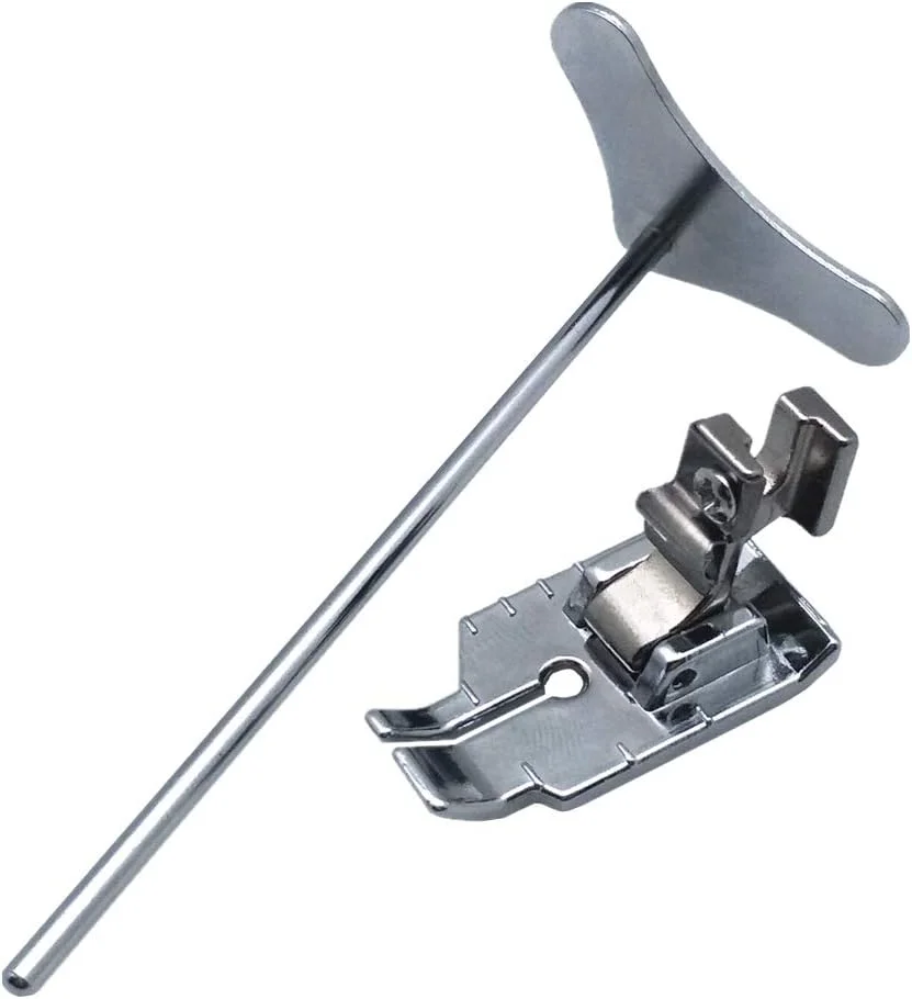 پایه دوخت تکه دوزی 1/4 اینچی با ساق کوتاه YEQIN مدل #P60600-G به همراه راهنما برای چرخ خیاطی های سینگر، برادر، کنمور، ژانومه و بسیاری از مدل های ساق کوتاه دیگر!