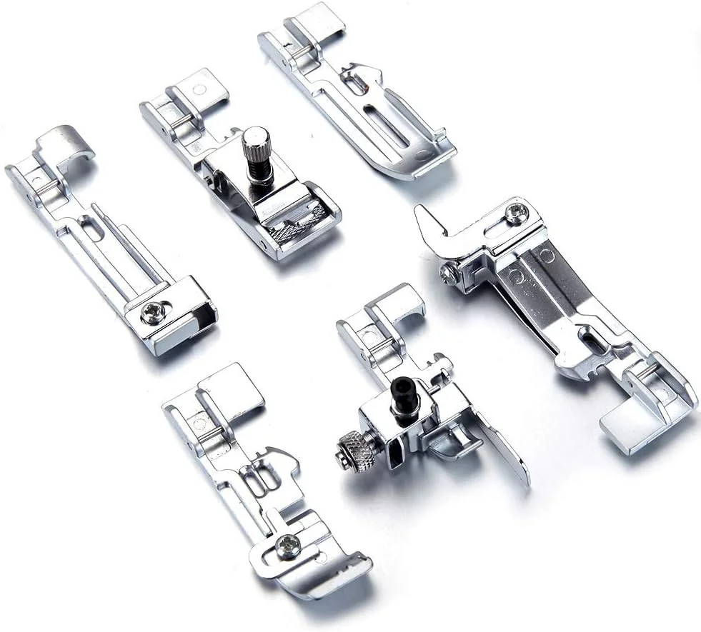 YEQIN ست 6 عددی پایه های دوخت سردوز انتخابی برای Juki Lock MO-50E MO-51E