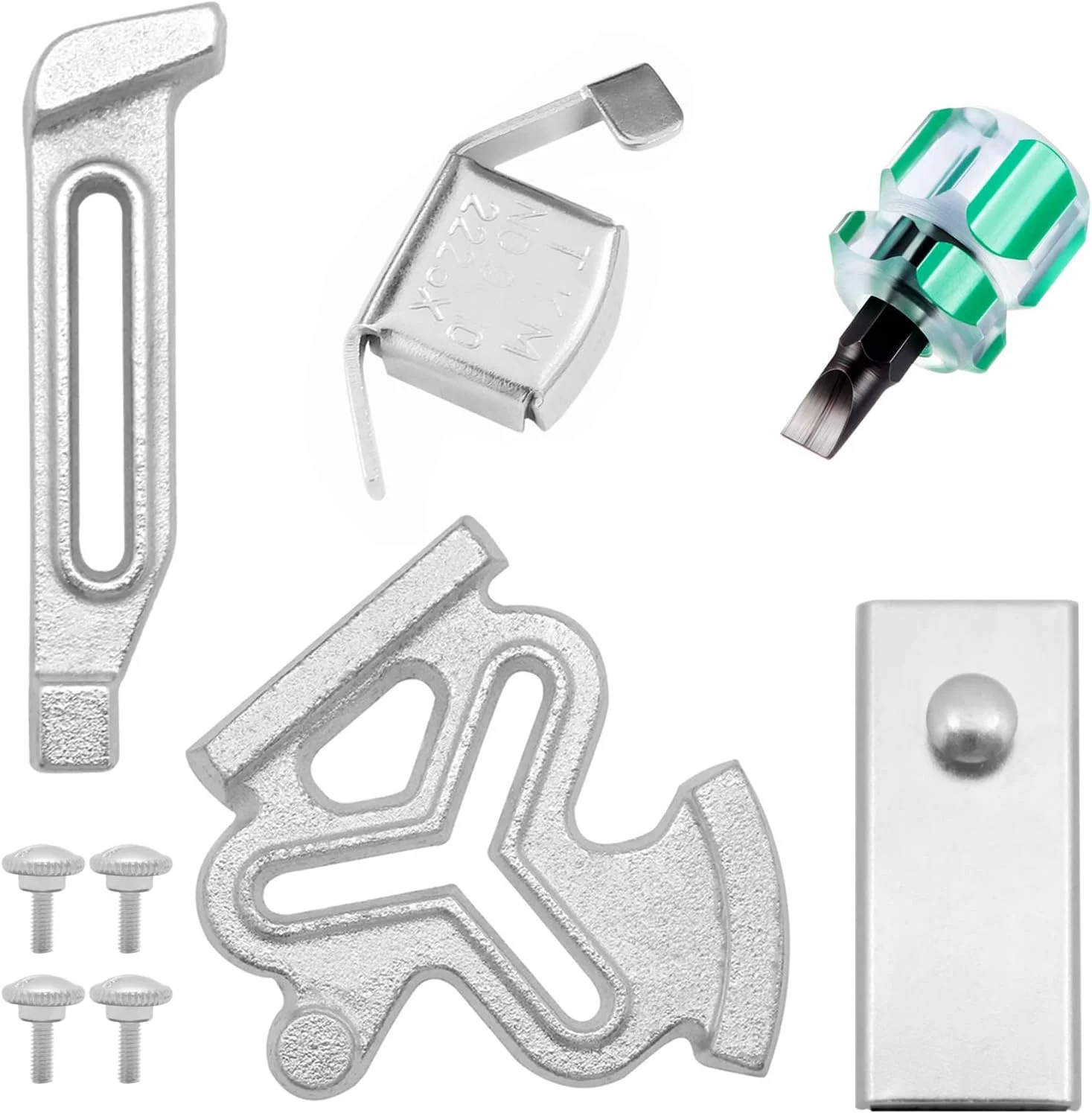 راهنمای درز مغناطیسی YEQIN و نشانگر موقعیت گل آلو برای چرخ خیاطی | به همراه 4 عدد پیچ | 5 عدد لوازم جانبی چرخ خیاطی برای مبتدیان و حرفه ای ها