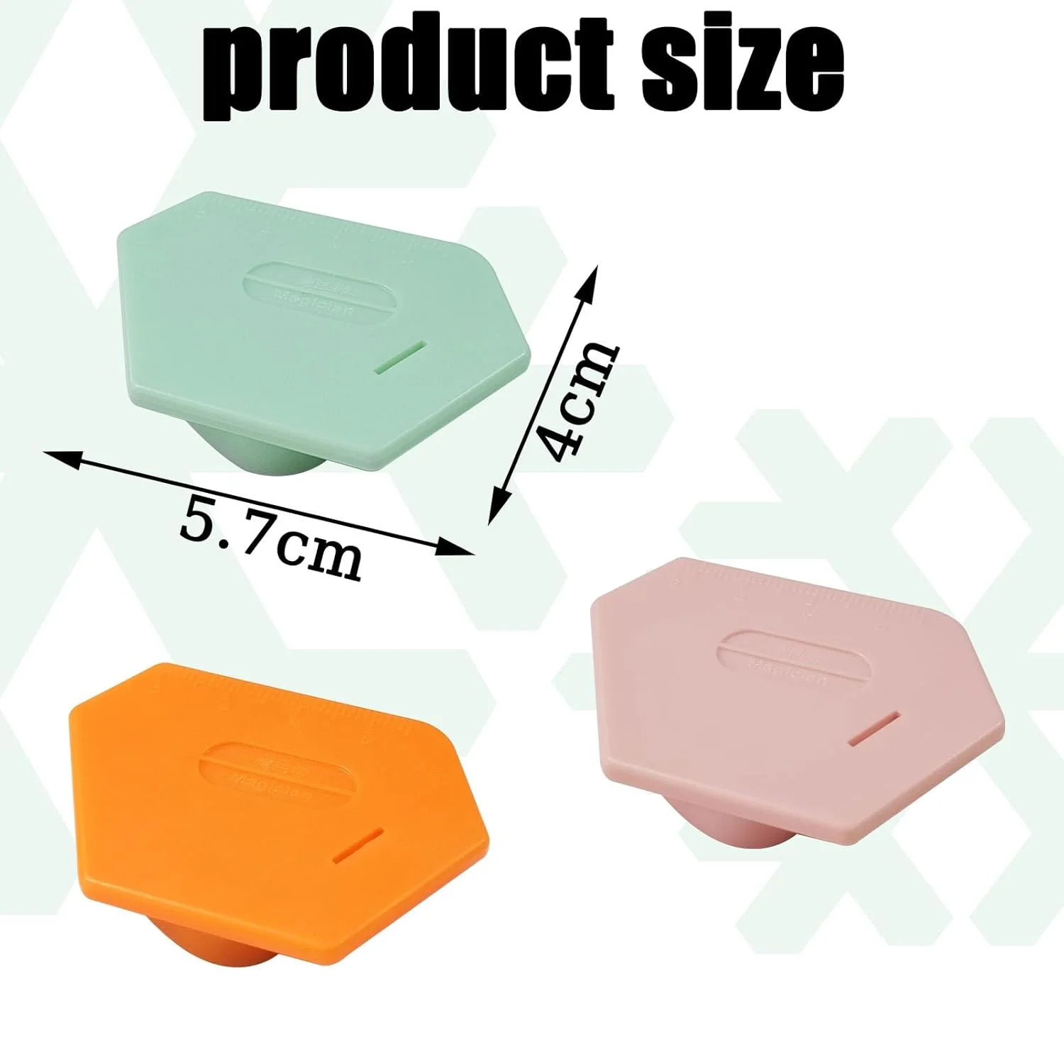 راهنمای درز مغناطیسی YEQIN برای چرخ خیاطی، ابزار چند منظوره چند ضلعی مغناطیسی قوی، راهنمای درز چند منظوره با مقیاس، لوازم جانبی و ملزومات خیاطی (نارنجی)