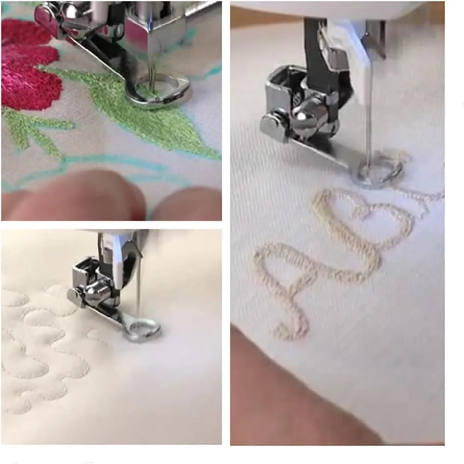 پایه فلزی پایین چرخ خیاطی YEQIN، پایه گلدوزی و رفو #55417 (#006016008)