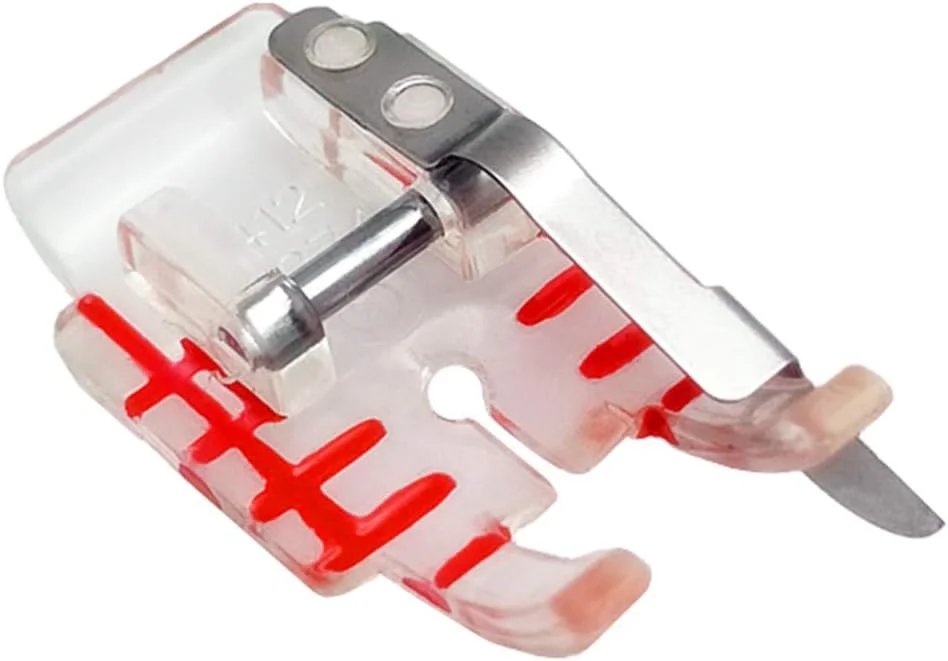 پایه تکه دوزی شفاف یک چهارم اینچی YEQIN برای چرخ خیاطی های وایکینگ هاسکوارنا مدل 4129274-45