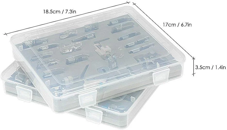 مجموعه 42 عددی پایه های چرخ خیاطی حرفه ای YEQIN مناسب برای چرخ خیاطی های خانگی سینگر، برادر، ژانومه، کنمور، بیبی لاک، النا، تویوتا، نیو هوم، سیمپلیسیتی و چرخ خیاطی های پایه کوتاه مجموعه 42 عددی پایه های چرخ خیاطی حرفه ای YEQIN مناسب برای چرخ خیاطی های خانگی سینگر، برادر، ژانومه، کنمور، بیبی لاک، النا، تویوتا، نیو هوم، سیمپلیسیتی و چرخ خیاطی های پایه کوتاه